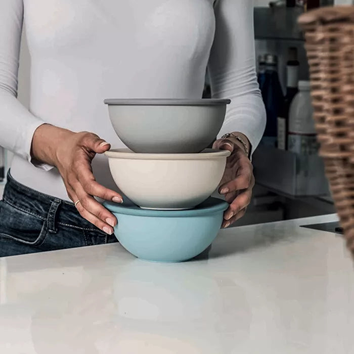 SET 3 CONTENITORI CON COPERCHI