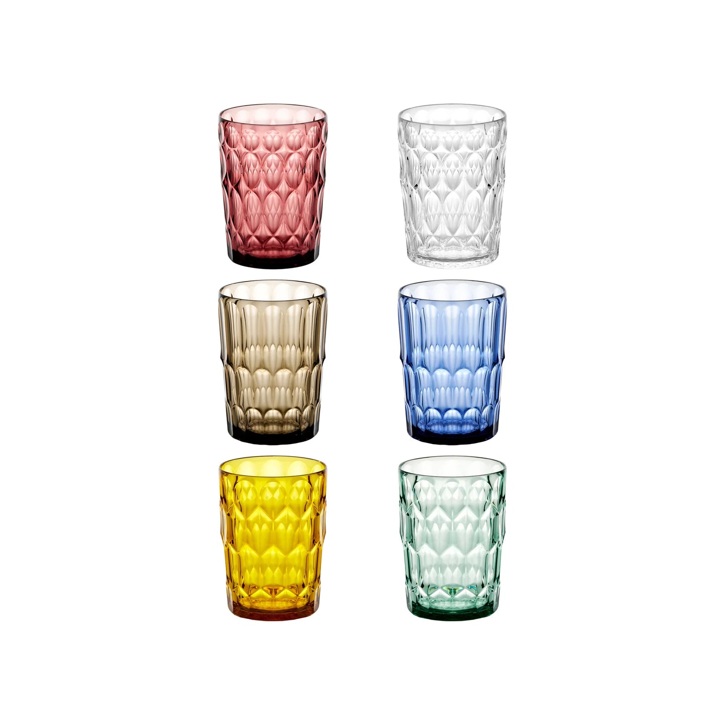 SET 6 BICCHIERI ALTI "VANITY"